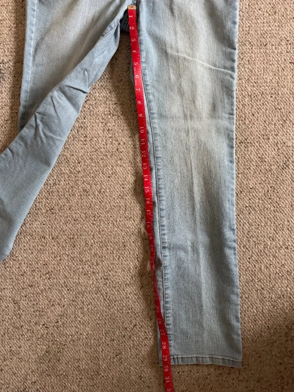 Blue Jeans Light Wash NYDJ Sz 6 Skinny Not Your Daughters Jeans